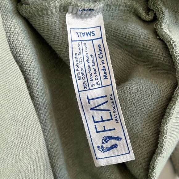 Feat BlanketBlend Pullover Green Hoodie Size Women’s Small - Picture 6 of 12